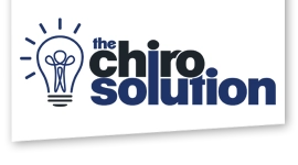 The The ChiroSolution website header logo